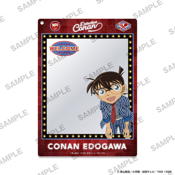 KADOKAWA Detective Conan Framed Acrylic Keychain - American Oldies Ver. Conan Edogawa