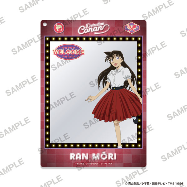 KADOKAWA Detective Conan Framed Acrylic Keychain - American Oldies Ver. Ran Mori
