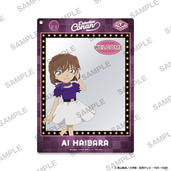KADOKAWA Detective Conan Framed Acrylic Keychain - American Oldies Ver. Ai Haibara 画像 1