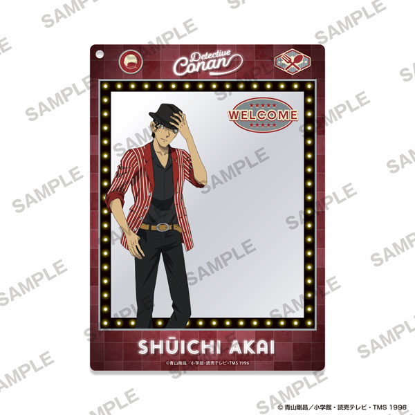 KADOKAWA Detective Conan Framed Acrylic Keychain - American Oldies Ver. Shoichi Akai