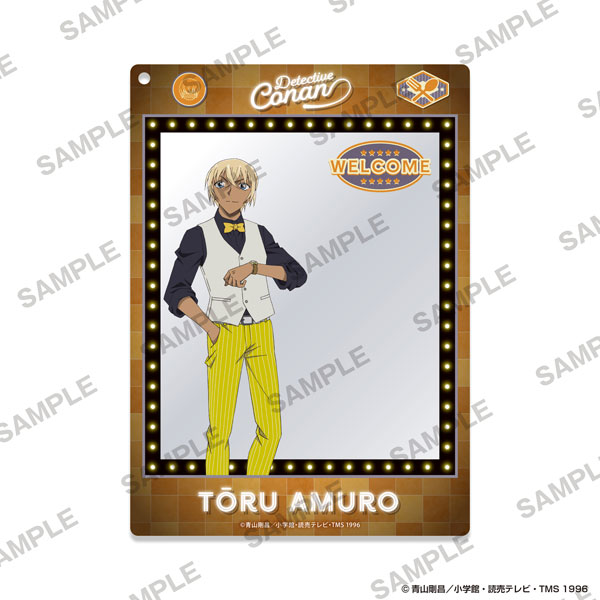 KADOKAWA Detective Conan Framed Acrylic Keychain - American Oldies Ver. Toru Amuro