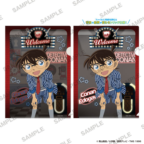 KADOKAWA Detective Conan Magic Clear File - American Oldies Ver. Conan Edogawa 图片 1