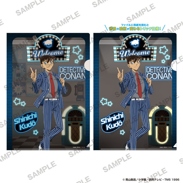 KADOKAWA Detective Conan Magic Clear File - American Oldies Ver. Shinichi Kudo