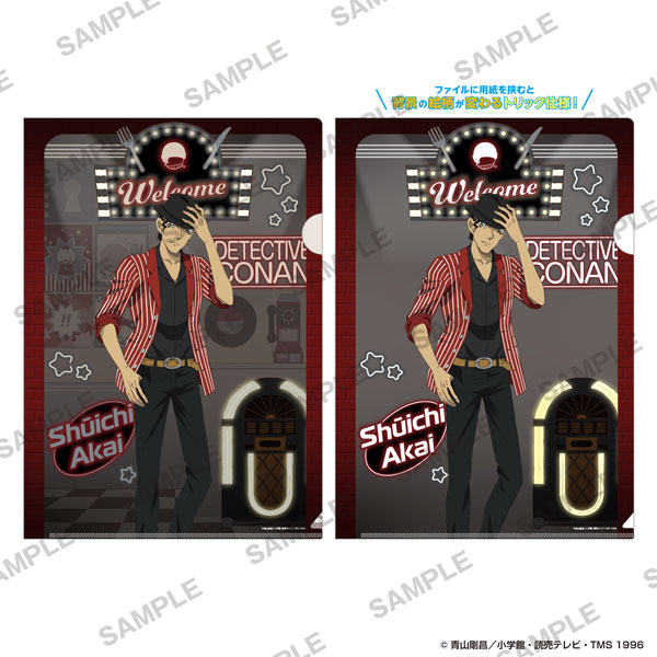 KADOKAWA Detective Conan Magic Clear File - American Oldies Ver. Shoichi Akai