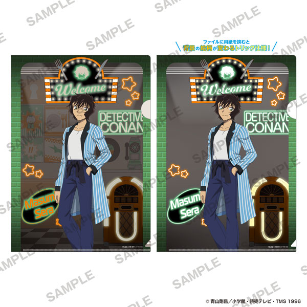 KADOKAWA Detective Conan Magic Clear File - American Oldies Ver. Masumi Sera