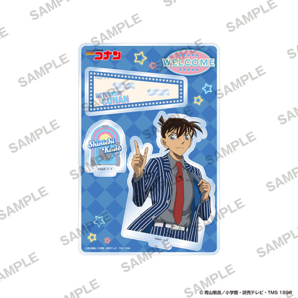 KADOKAWA Detective Conan Diorama Acrylic Stand - American Oldies Ver. Shinichi Kudo รูปภาพ 1