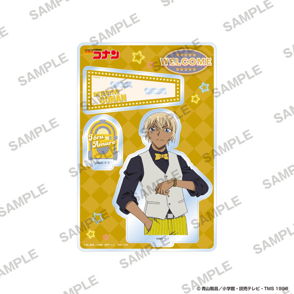 KADOKAWA Detective Conan Diorama Acrylic Stand - American Oldies Ver. Toru Amuro image 1