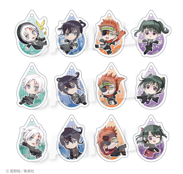 Stella Notes D.Gray-man Trading Acrylic Charm Drop ver. 12Pack BOX