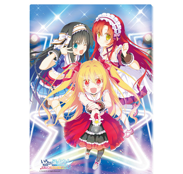 FAVORITE "Irotoridori no Sekai" 15th ANNIVERSARY Commemorative Visual B4 Acrylic Art