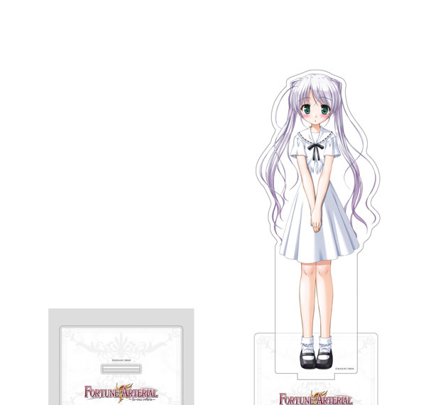 Curtain Damashii [Fortune Arterial] Jumbo Acrylic Stand (Shiro Togi)