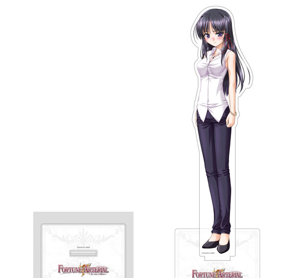 Curtain Damashii [Fortune Arterial] Jumbo Acrylic Stand (Kiriha Kuze) รูปภาพ 1