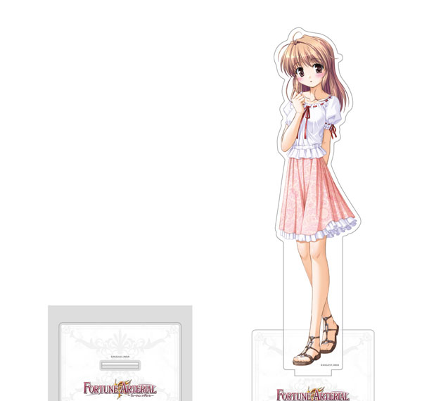 Curtain Damashii [Fortune Arterial] Jumbo Acrylic Stand (Haruna Yuki) Bild 1