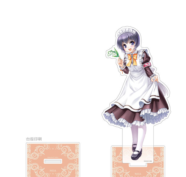 Curtain Damashii [Yoake Mae yori Ruriiro na] Jumbo Acrylic Stand (Mia Clementis / 20th Anniversary)