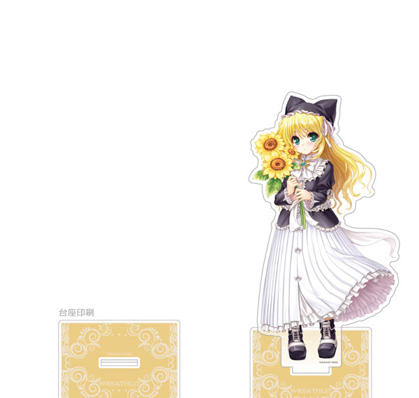 Curtain Damashii [Yoake Mae yori Ruriiro na] Jumbo Acrylic Stand (Wreathlit Noel / 20th Anniversary) Bild 1
