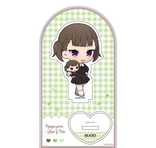 Curtain Damashii [카구야 님은 고백받고 싶어] 아크릴 스탠드 (시죠 마키 / Tiny Friends)