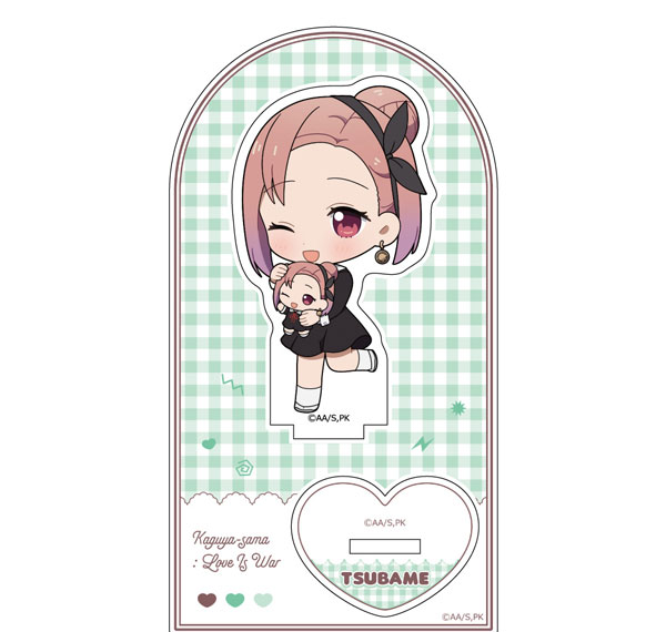 Curtain Damashii [카구야 님은 고백받고 싶어] 아크릴 스탠드 (코야스 츠바메 / Tiny Friends)