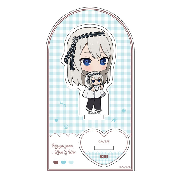 Curtain Damashii [Kaguya-sama: Love Is War] Acrylic Stand (Kei Shirogane / Tiny Friends)