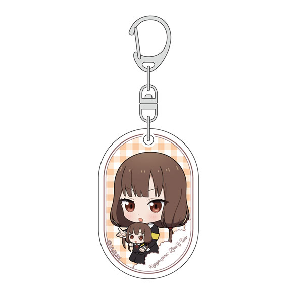 Curtain Damashii [Kaguya-sama: Love Is War] Acrylic Keychain (Miko Iino / Tiny Friends)