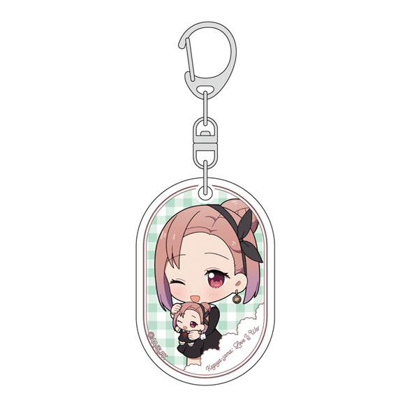 Curtain Damashii [Kaguya-sama: Love Is War] Acrylic Keychain (Tsubame Koyasu / Tiny Friends)