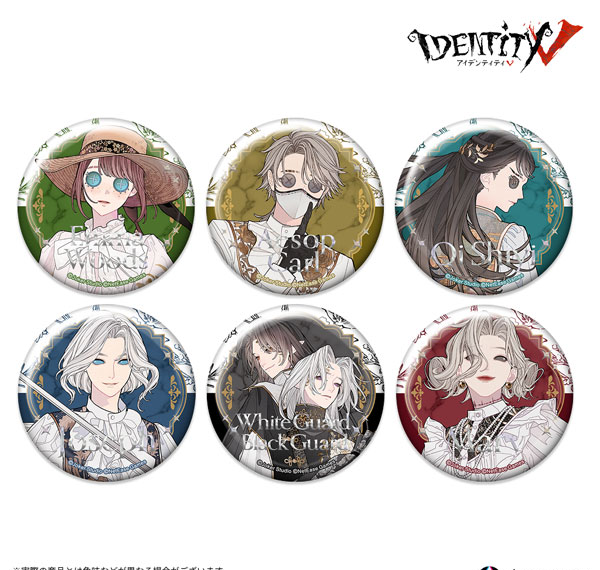 Anique "IdentityV" [Specimen Collection] Trading Jewel Tin Badge 6Pack BOX รูปภาพ 1