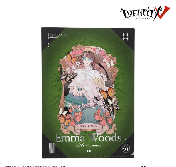 Anique "IdentityV" [Specimen Collection] Gardener Metallic Clear File รูปภาพ 1