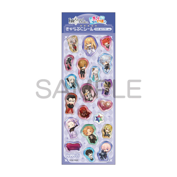 ALGERNON PRODUCT Fate/Grand Order CharaToria Chara Puku Sticker Master & Crypter ver.