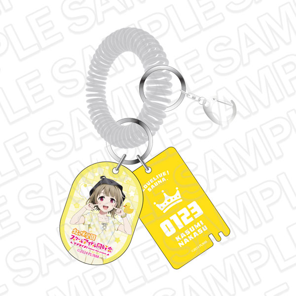 Contents Seed Love Live! Nijigasaki High School Idol Club Public Bath Style Keychain Kasumi Nakasu Sauna ver.