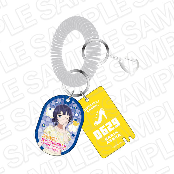 Contents Seed Love Live! Nijigasaki High School Idol Club Public Bath Style Keychain Karin Asaka Sauna ver.