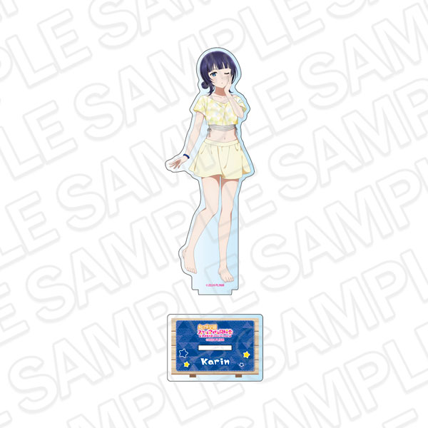 Contents Seed Love Live! Nijigasaki High School Idol Club Acrylic Figure Karin Asaka Sauna ver. Bild 1
