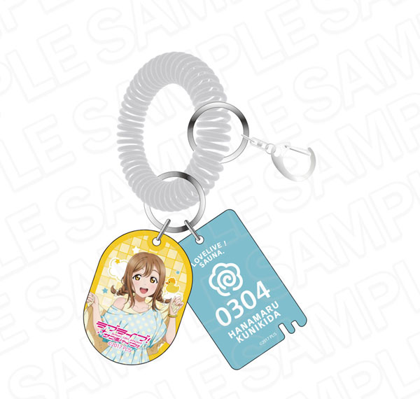 Contents Seed Love Live! Sunshine!! Public Bath Style Acrylic Keychain Hanamaru Kunikida Sauna ver. รูปภาพ 1
