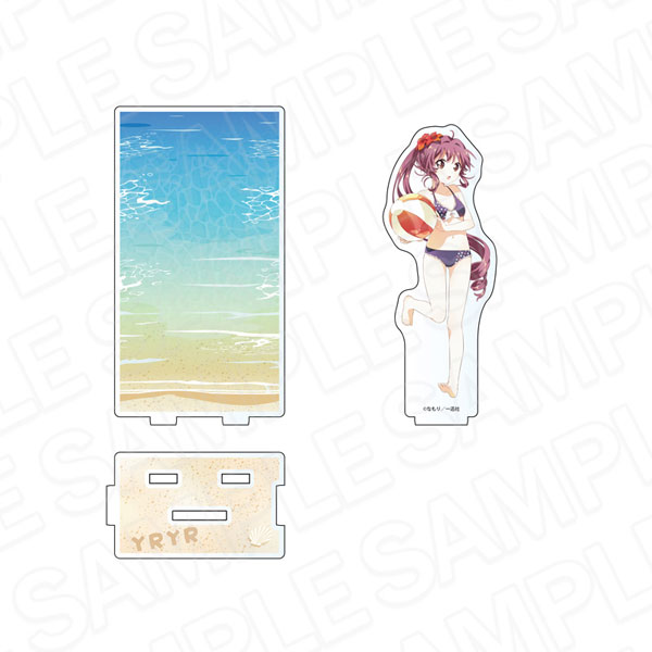 Contents Seed YuruYuri Acrylic Diorama Ayano Sugiura Swimsuit ver.