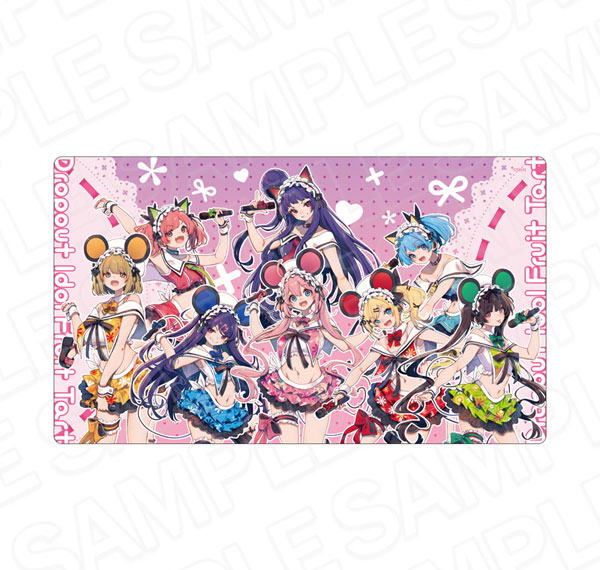 Contents Seed Dropout Idol Fruit Tart Rubber Desk Mat 10th Anniversary Animal Sailor ver. รูปภาพ 1