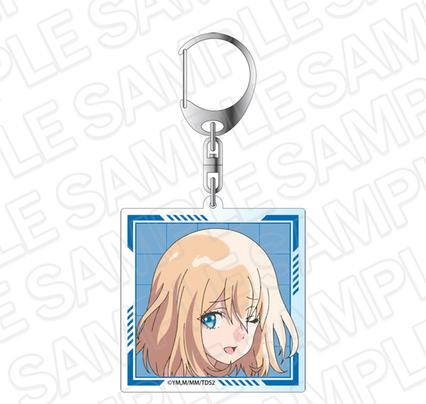 Contents Seed TV Anime "The World of Otome Games is a Tough World for Mobs 2" Hologram Keychain Olivia รูปภาพ 1