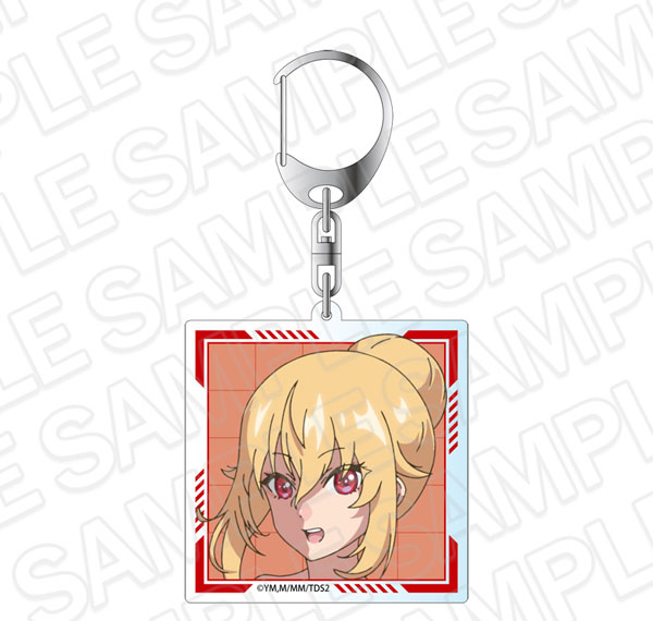 Contents Seed TV Anime "The World of Otome Games is a Tough World for Mobs 2" Hologram Keychain Angelica รูปภาพ 1