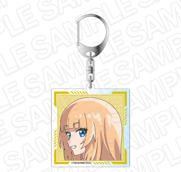 Contents Seed TV Anime "The World of Otome Games is a Tough World for Mobs 2" Hologram Keychain Marie รูปภาพ 1