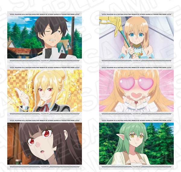 Contents Seed TV Anime "The World of Otome Games is a Tough World for Mobs 2" Bromide (Glossy Card) Set รูปภาพ 1