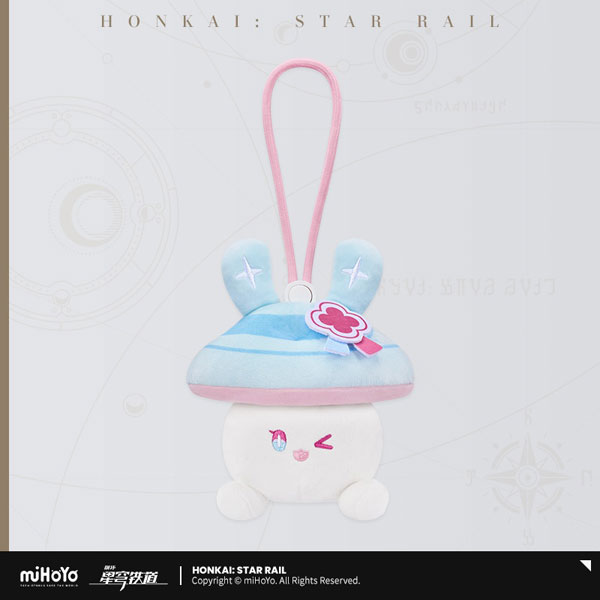 miHoYo Honkai: Star Rail Cap & Cottontail Series Plushie Headphone Case - Marchshroom