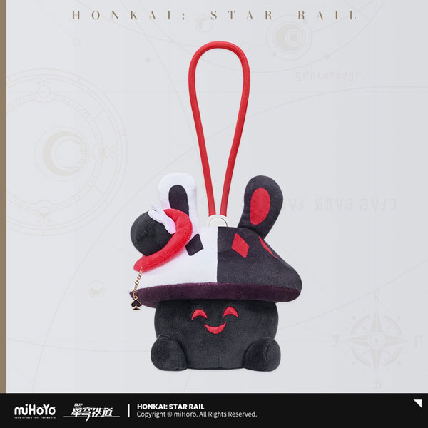 miHoYo Honkai: Star Rail Cap & Cottontail Series Plushie Headphone Case - Mushroom is the cutest