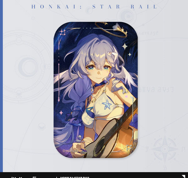 miHoYo Honkai: Star Rail Light Cone Series Tinplate Badge - Robin