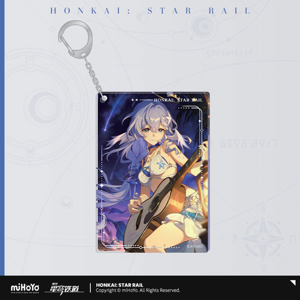miHoYo Honkai: Star Rail Light Cone Acrylic Keychain - Robin