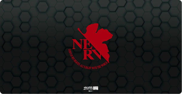 Broccoli Character All Purpose Rubber Mat Slim Rebuild of Evangelion "NERV" image 1