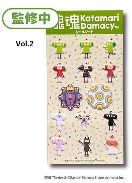 Spiderweb Katamari Damacy Sticker Sheet vol.2