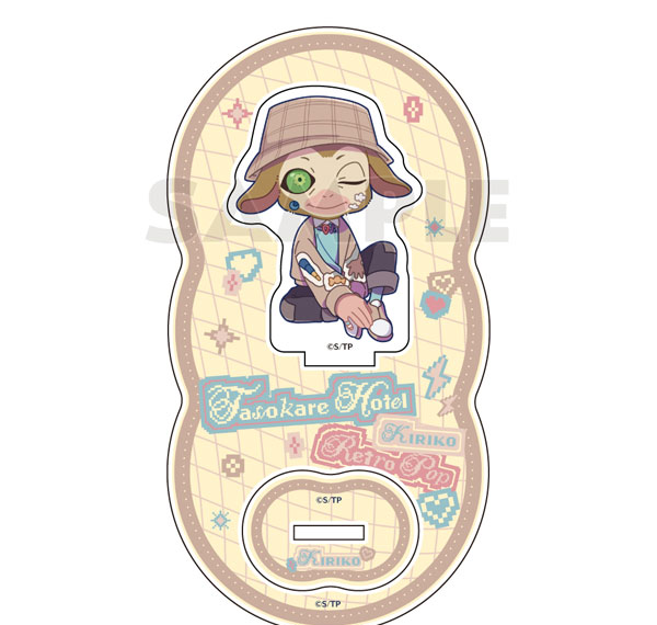 Parflette [TV Anime "Tasokare Hotel"] Acrylic Stand (Kiriko / Retro Pop)
