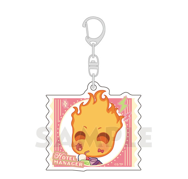 Parflette [TV Anime "Tasokare Hotel"] Acrylic Keychain (Hotel Manager / Retro Pop) รูปภาพ 1