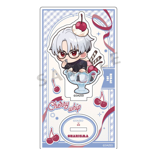 Parflette [Charisma] Acrylic Stand (Rikai Kusanagi / Cherry and Whipped Cream)