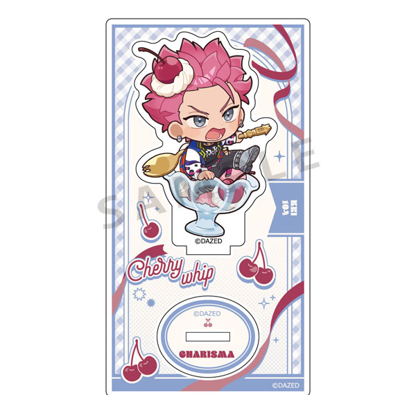 Parflette [Charisma] Acrylic Stand (Kei Sarukawa / Cherry and Whipped Cream)