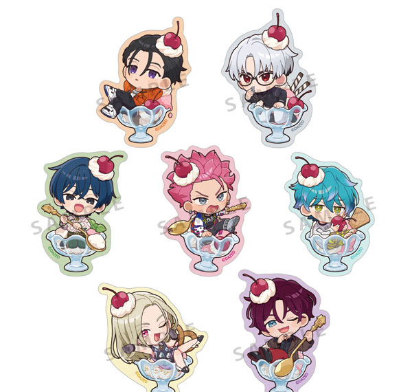 Parflette [Charisma] Sticker 7Type Set (Cherry and Whipped Cream) รูปภาพ 1