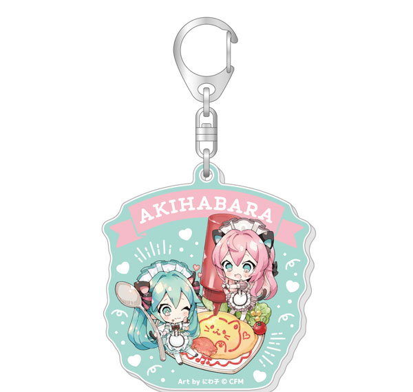 Caravan Hatsune Miku Local Acrylic Keychain Tokyo ver. รูปภาพ 1
