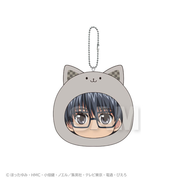 Stella Notes TV Anime "Hikaru no Go" Marumates Cushion Keychain Kimihiro Tsutsui รูปภาพ 1