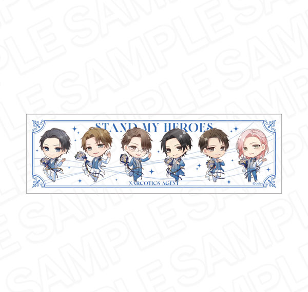 Contents Seed Stand My Heroes 10th Anniversary mini Japanese-style Towel Matori Bild 1
